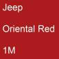 Preview: Jeep, Oriental Red, 1M.